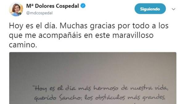 El tuit de la polémica. El tuit de la polémica.