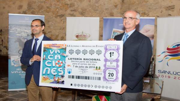 Presentación en Sanlúcar del Sorteo de Lotería Nacional del mes de julio Presentación en Sanlúcar del Sorteo de Lotería Nacional del mes de julio