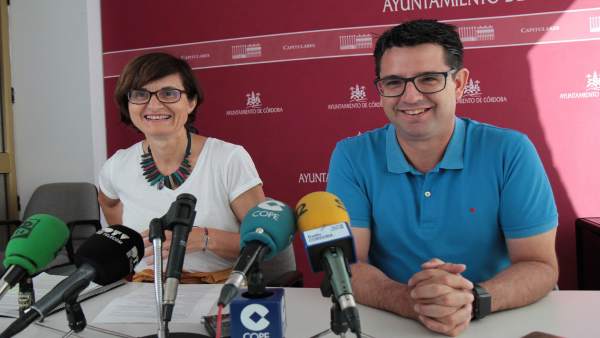 Pernichi y García en la rueda de prensa Pernichi y García en la rueda de prensa