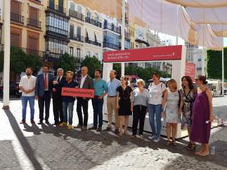Inauguración de la campaña contra los pisos de alquiler ilegales