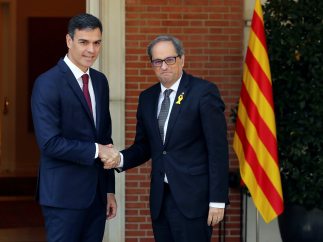 Sáchez y Torra, en la Moncloa