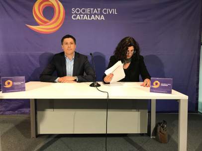 El presidente de SCC José Rosiñol y la vicepresidenta Miriam Tey.