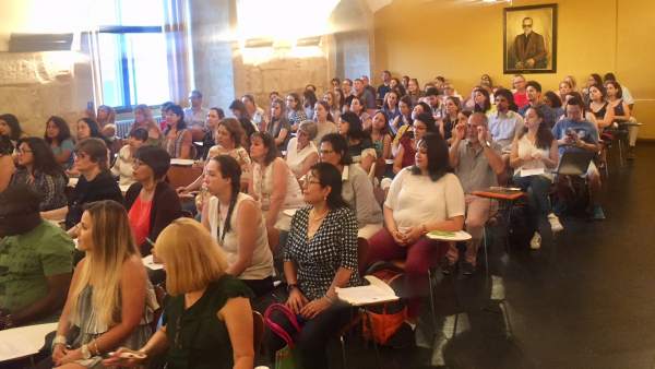 Alumnos del máster para Profesores de Lengua y Cultura Españolas. 9-7-2018 Alumnos del máster para Profesores de Lengua y Cultura Españolas. 9-7-2018