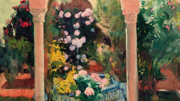 Joaquín Sorolla. El patio andaluz de la Casa Sorolla, 1918-1919 Joaquín Sorolla. El patio andaluz de la Casa Sorolla, 1918-1919
