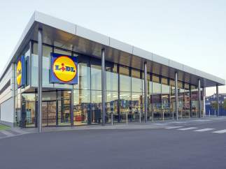 Una de las tiendas físicas de Lidl.