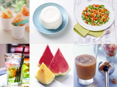 Alimentos veraniegos