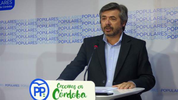 Miguel Ángel Torrico en la sede del PP de Córdoba Miguel Ángel Torrico en la sede del PP de Córdoba