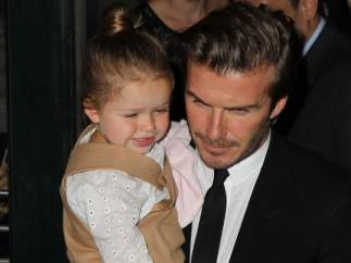 David y Harper Beckham