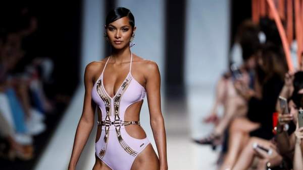 Lais Ribeiro en la MBFWM Lais Ribeiro en la MBFWM