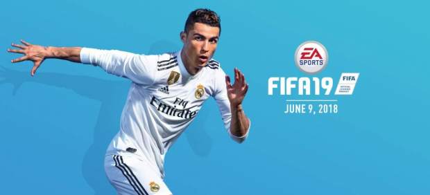 Cristiano Ronaldo en la portada de 'FIFA 19'