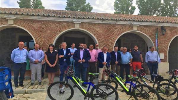 Sánchez Cabrera (C) en la presentación de las rutas 11-7-2018 Sánchez Cabrera (C) en la presentación de las rutas 11-7-2018