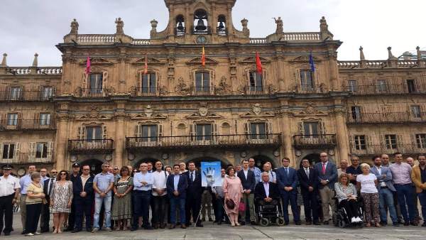 Homaje a Miguel Ángel Blanco en Salamanca 11-7-2018 Homaje a Miguel Ángel Blanco en Salamanca 11-7-2018
