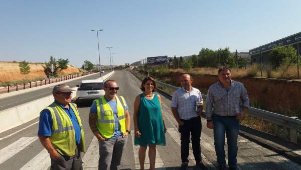 Comienzan las obras de refuerzo del firme de la Vía Perimetral de Teruel Comienzan las obras de refuerzo del firme de la Vía Perimetral de Teruel