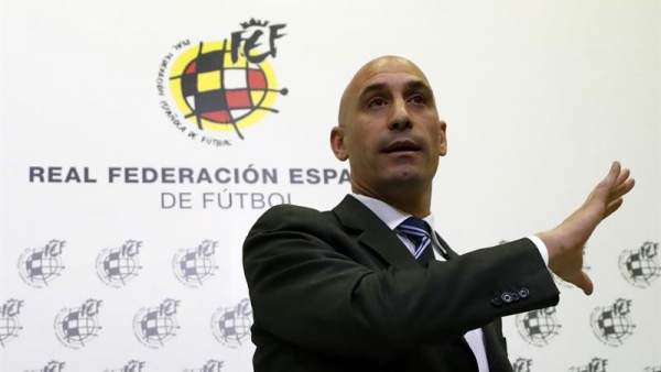Luis Rubiales, presidente de la Real Federación Española de Fútbol. Luis Rubiales, presidente de la Real Federación Española de Fútbol.