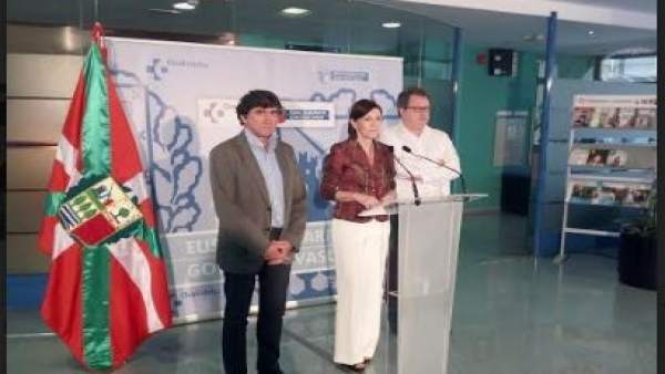 Rueda de prensa de Osakidetza sobre la OPE Rueda de prensa de Osakidetza sobre la OPE