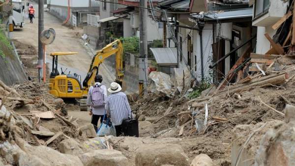 Lluvias torrenciales en Japón Lluvias torrenciales en Japón