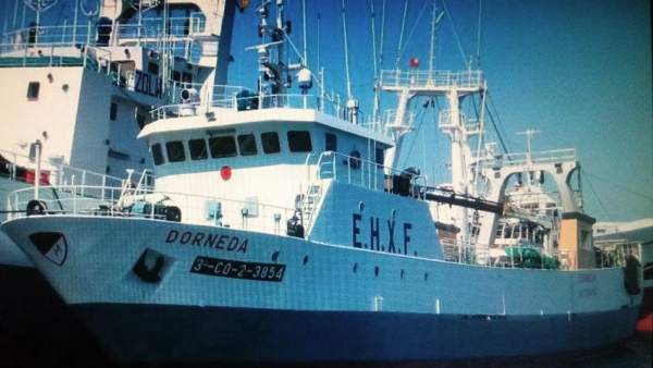 Pesquero gallego 'Dorneda', hundido en Argentina Pesquero gallego 'Dorneda', hundido en Argentina