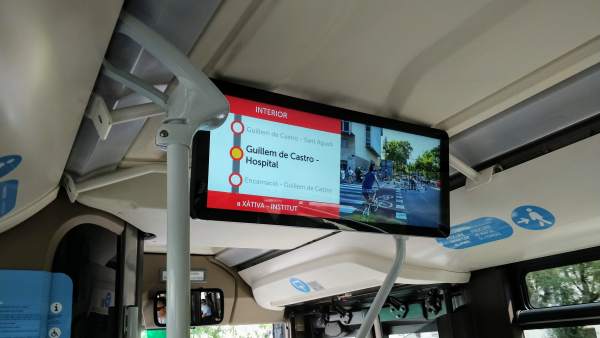 Nuevo sistema de información de la EMT de València Nuevo sistema de información de la EMT de València