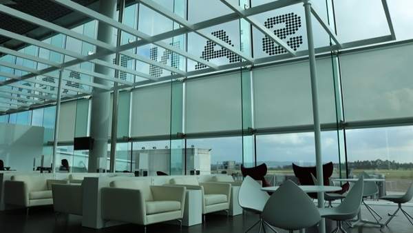 Interior sala VIP Aeropuerto de Santiago Interior sala VIP Aeropuerto de Santiago