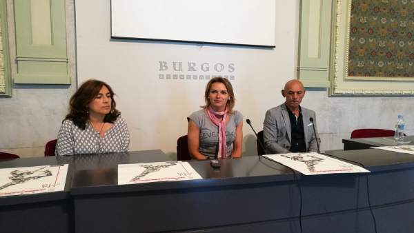 Burgos.- Blanca Álvarez, Lorena de la Fuente y Alberto Estébanez Burgos.- Blanca Álvarez, Lorena de la Fuente y Alberto Estébanez