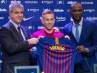 Arthur, presentado como nuevo jugador del Barcelona