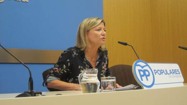 La concejal del PP en el Ayuntamiento de Zaragoza, Patricia Cavero La concejal del PP en el Ayuntamiento de Zaragoza, Patricia Cavero