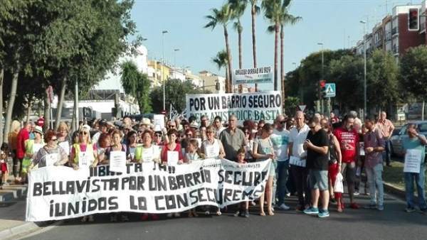 Manifestación en Bellavista Manifestación en Bellavista