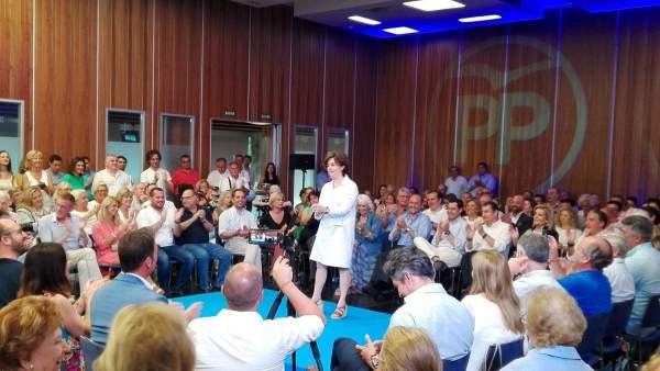 Acto de Soraya en Cádiz por las primarias del PP Acto de Soraya en Cádiz por las primarias del PP