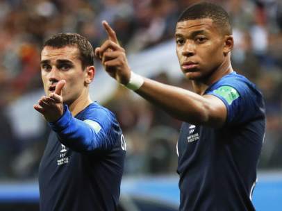 Mbappé y Griezmann