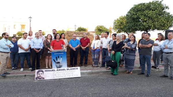 Homenaje del PP a Miguel Ángel Blanco en Alcalá de Guadaíra Homenaje del PP a Miguel Ángel Blanco en Alcalá de Guadaíra