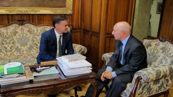Reunión entre Manuel González Ramos y Vicente Rouco Reunión entre Manuel González Ramos y Vicente Rouco