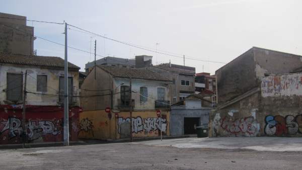 Imagen del barrio del Cabanyal, entorno calle Lluís Despuig Imagen del barrio del Cabanyal, entorno calle Lluís Despuig