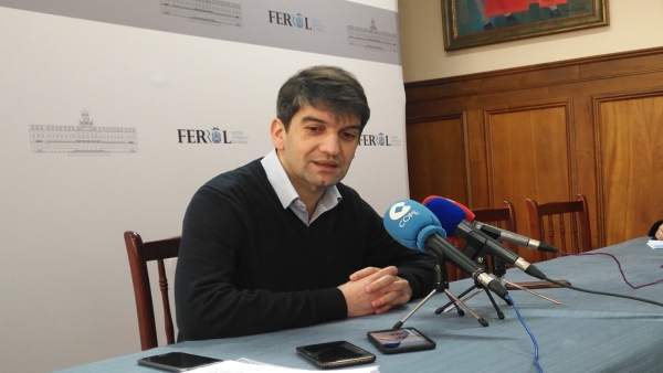 El alcalde de Ferrol, Jorge Suárez. El alcalde de Ferrol, Jorge Suárez.