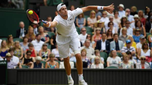 John Isner en Wimbledon John Isner en Wimbledon