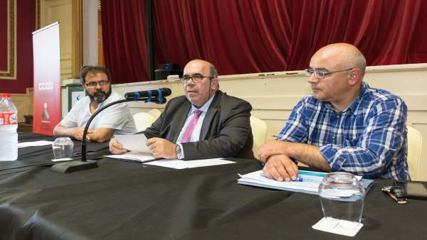 Oria en la jornada de CCOO sobre la PAC Oria en la jornada de CCOO sobre la PAC