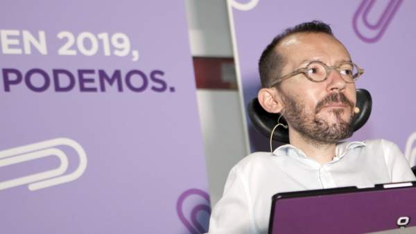 El secretario de Organización de Podemos, Pablo Echenique El secretario de Organización de Podemos, Pablo Echenique