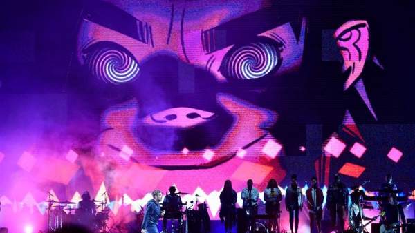 Gorillaz en el BBK Gorillaz en el BBK
