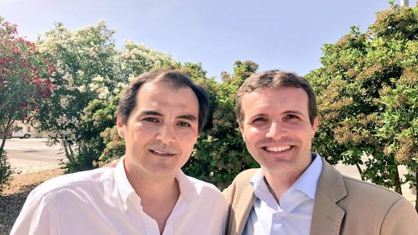 José Antonio Nieto y Pablo Casado José Antonio Nieto y Pablo Casado