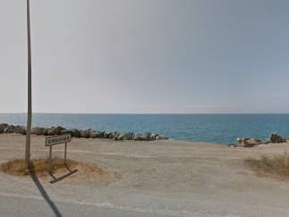Vista de la playa de Chilches, en Vélez-Málaga