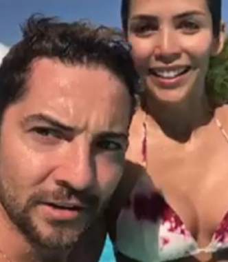 David Bisbal y Rosanna Zanetti