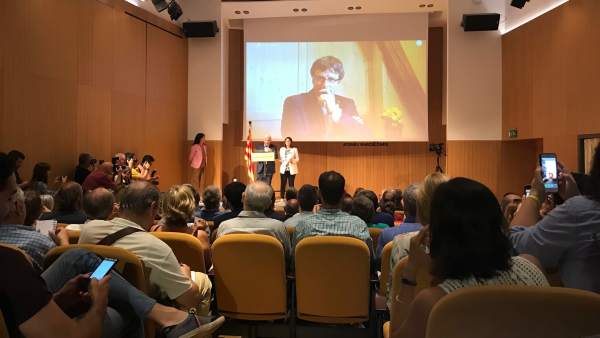 Puigdemont presenta Crida Nacional per la República Puigdemont presenta Crida Nacional per la República