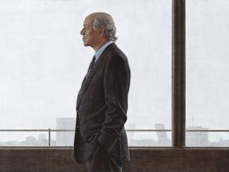 Cortés. Retrato acrílico de Francisco González. 2004-2007