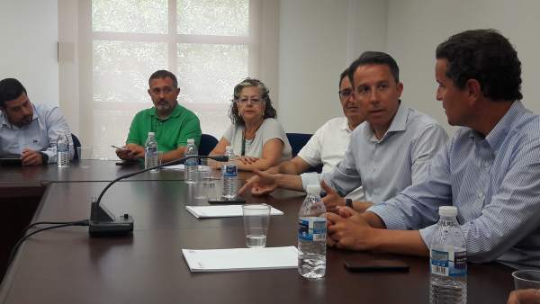 Gil, con los presidentes de Ceclor y Cámara de Comercio de Lorca Gil, con los presidentes de Ceclor y Cámara de Comercio de Lorca