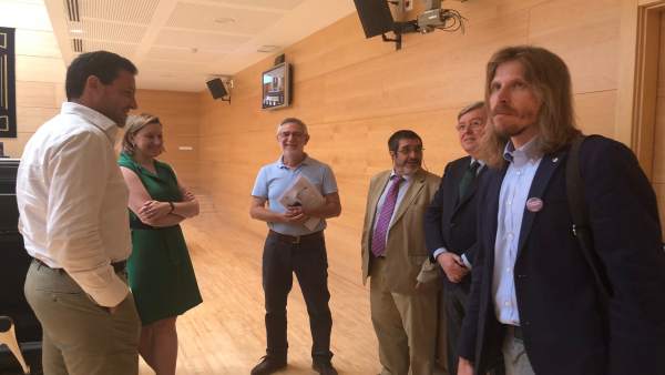 Valladolid. Agustín Prieto comparece en las Cortes Valladolid. Agustín Prieto comparece en las Cortes