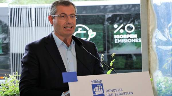 El diputado general de Gipuzkoa, Markel Olano El diputado general de Gipuzkoa, Markel Olano