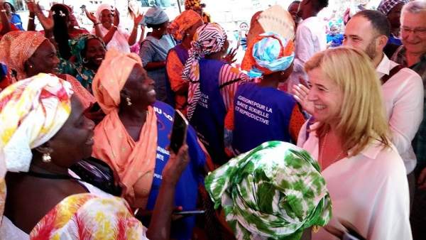 Teresa Laespada en Senegal Teresa Laespada en Senegal