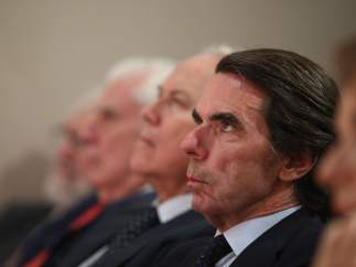 José María Aznar en una conferencia del Instituto Atlántico de Gobierno