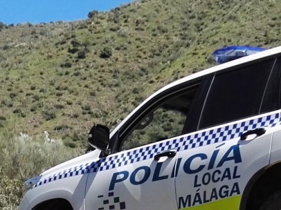 Coche de la Policía Local de Málaga.