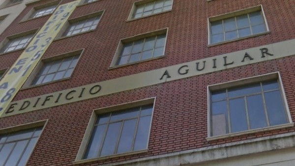 Edificio Aguilar okupado por Hogar Social Madrid. Edificio Aguilar okupado por Hogar Social Madrid.