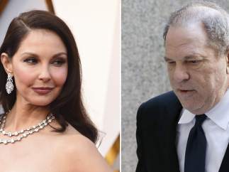 Ashley Judd y Harvey Weinstein